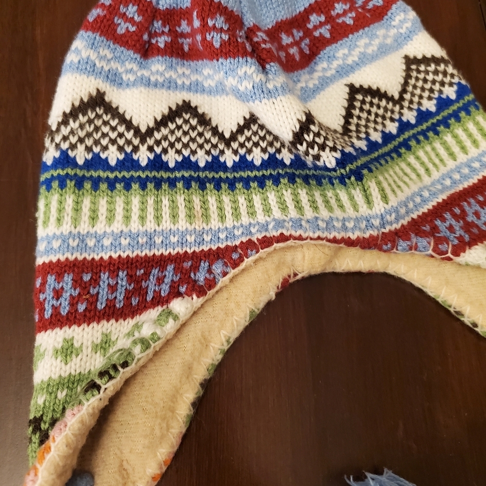 Beautiful Knitted Kids Beanie - Picture 2 of 7